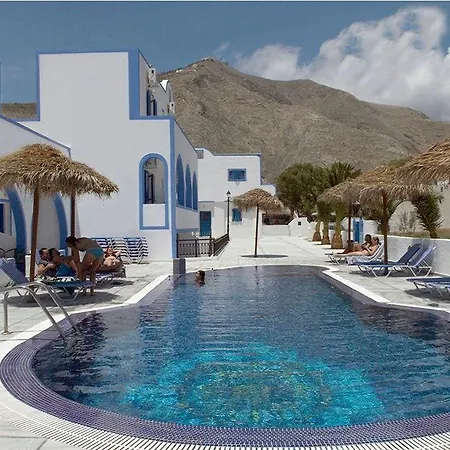 Lägenhetshotell Valvis Perissa (Santorini)